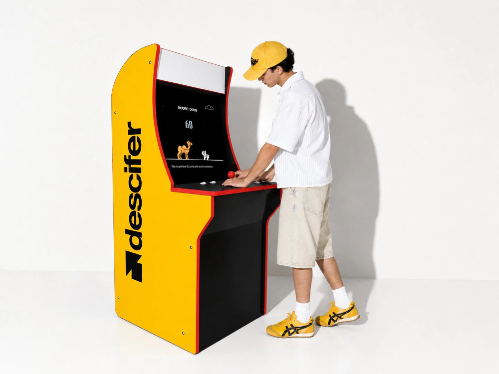 Physical branding example
